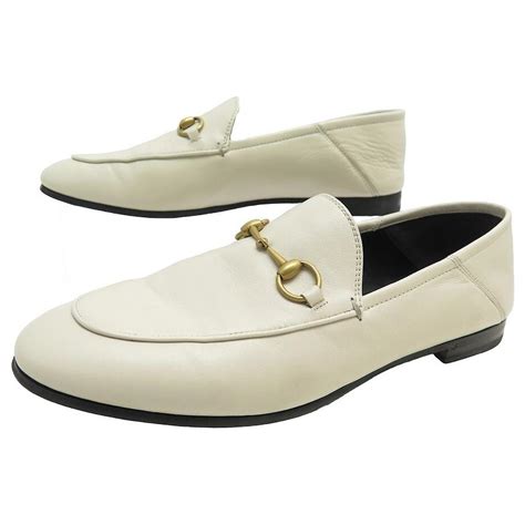 gucci cream loafers